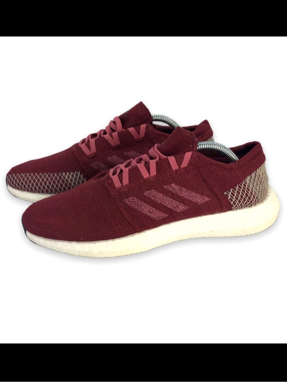 adidas PureBoost Go Trace Maroon Running Shoes Sneakers women’s 10